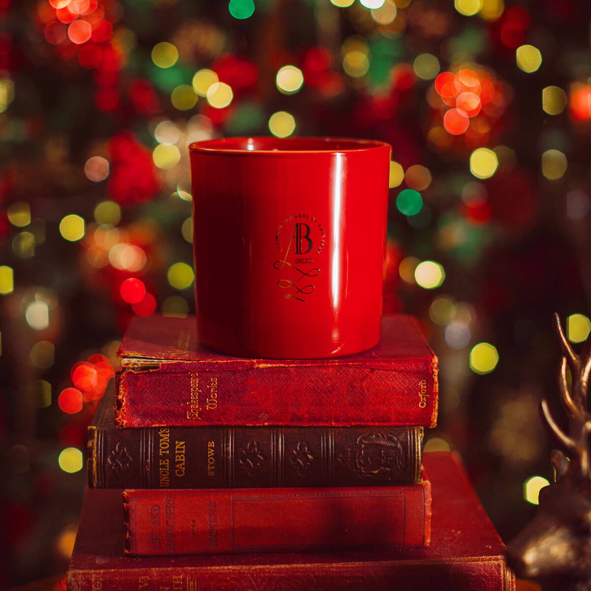 Festive Season 3 Wick Candle
